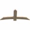 Ekena Millwork Bellingham Rough Sawn Timber Gable Bracket, Douglas Fir, 60"W x 27"H x 2"D x 6"F, 11/12 Pitch GBW060X27X0206BEL00RDF - alternate 5